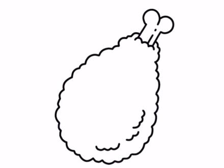 炸鸡腿画法#简笔画 #简笔画教程 #简笔画教程 #可爱简笔画 #画画使我快乐 @DOU+小助手