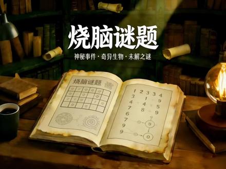 99%的人都不能全部答对的8道烧脑谜题,你能答对几个#知识科普 #烧脑游戏 #谜题 #益智 #烧脑谜题