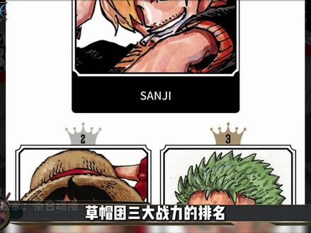 海贼王第二周全球人气投票,山治登顶!路飞居然第四! #海贼王 #路飞 #山治 #动漫编年史 #索隆