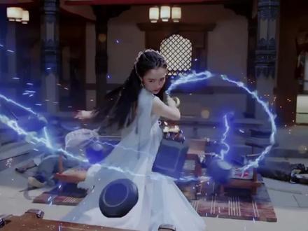 #白落衡 打戏又美又飒,落雨鞭yyds#吴倩 #耍把戏