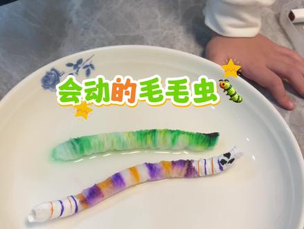 他已经一个小时没有喊爸了,就一直在这里玩毛毛虫🐛。#每日亲子游戏 #早教游戏 #在家早教小游戏 #在家做实验 #亲子实验