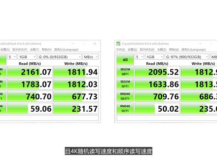 铠侠RC20 1TB固态硬盘简单评测 加量不加价