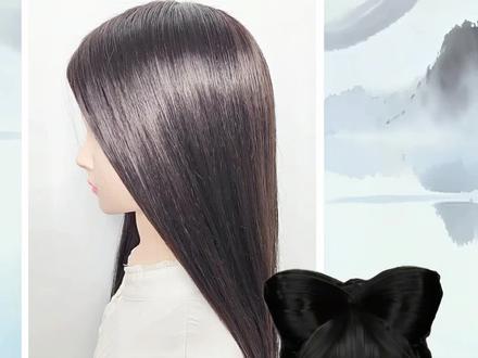 这个蝴蝶结不是很好还原呢#逆水寒 #古风发型 #当游戏发型走进现实