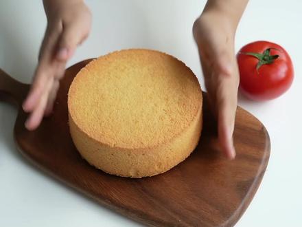 好吃的番茄戚风教程!番茄的香味让蛋糕口感更加丰富! #戚风蛋糕 #抖音美食创作人