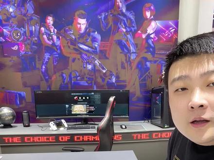 ROG夜魔新款月曜白配色雪武白轴开箱 #ROG外设 #键盘 #夜魔