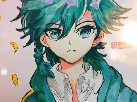 爸爸画的唐舞麟Vs我画的唐舞麟!#斗罗大陆 #热门 #灵魂画手 #唐舞麟