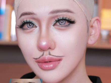 光头强美妆教程 #光头强 #光头强美妆 #仿妆 #妆教