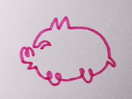 一笔画小动物大集锦。#兴趣才艺 #传统文化进青年 #简笔画 @抖音青少年