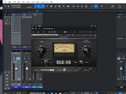 如何让你说唱唱歌的声音有力量感 waves cla3a压缩器我感觉这个插件有结实力量感比较好的一款插件 可以去试一下 很简单#调音师 #声卡调试 #小白教程