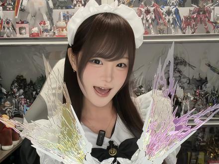 谁的白月光?长龙7701暮光白强自来啦 #胶佬#测评#模型#拼装模型#高达seed