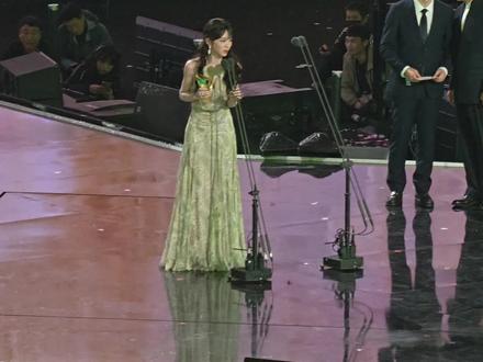 田曦薇发表获奖感言#田曦薇 #腾讯星光大赏 #腾讯视频 #海口