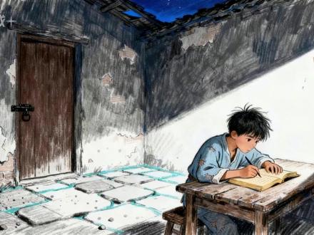 《凿壁偷光》 —苦难从来不值得歌颂 #寓言故事 #拒绝焦虑 #精神状态belike #共鸣 #情感