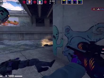 “最好的道具使用者 西蓝花”#csgo #broky #集锦