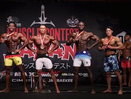 李金波拿下日本职业赛#日本职业赛#李金波#健体