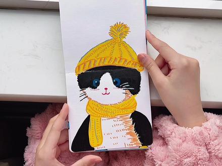 #丙烯马克笔 #翻翻乐 你们喜欢哪张呢?😀#自学画画打卡