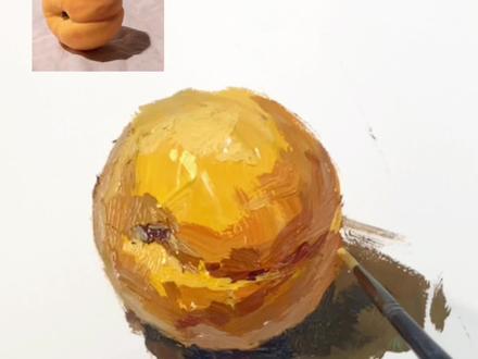 美术生一腚要学废的杏儿画法#美术生 #色彩静物 #美术联考 #美术校考#单体画法