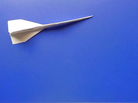 【手工折纸】超音速纸飞机教程,飞行平稳,3分钟就能学会! #折纸 #折纸教程 #手工折纸 #幼儿手工 #手工