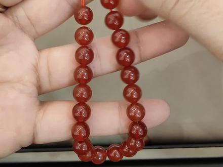 手串收尾打结方法教程 弹力绳防崩开打结教程#打结小技巧