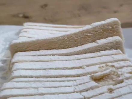 学做云片糕,失败了😭😭😭#美食diy