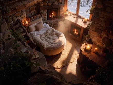 AI末日来临—快来选择你的庇护所吧 @你列表的第一个住第三间#末日 #温馨 #梦中情房 #AI