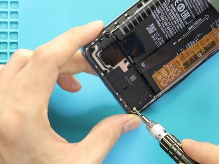 红米 K40 尾插充电小板排线 更换教程 拆机步骤 #修手机