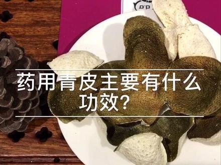 药用青皮主要有什么功效?#新会陈皮 #药用青皮