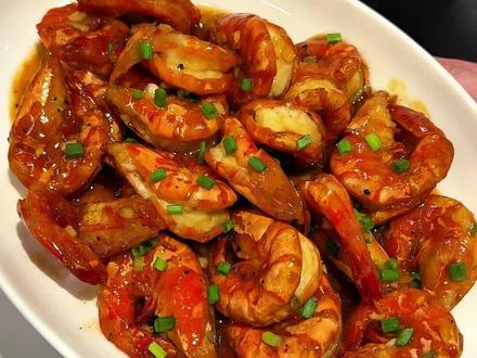 巨好吃的黑胡椒虾,真的好吃到舔着手指啊! #下饭菜