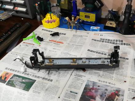 夏普2048复印机卡纸,大保养之清洁热敏电阻篇