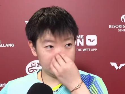 今日,WTT世界乒联和WTT大满贯联合发布
孙颖莎对阵萨马拉的比赛中,裁判判罚对手发球违例并将比分判给孙颖莎,孙颖莎主动提醒对方申请鹰眼挑战。经回放确认发球无误,比分得以更正的视频。(孙颖莎展现出超棒体育精神)
#孙颖莎 #孙颖莎VS萨马拉 #新加坡大满贯 #体育精神