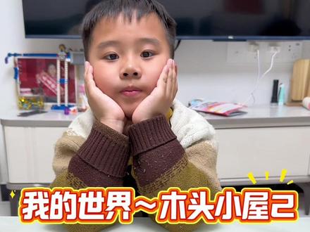 我的世界木头小屋积木#磁力方块积木 #我的世界磁力小方块玩具 #我的世界 #minecraft #我的世界磁力积木