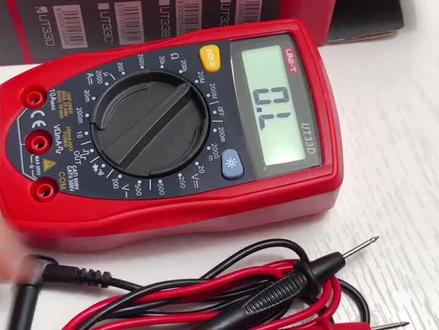 #万用表 #电子电工 优利德数字万用表 33D