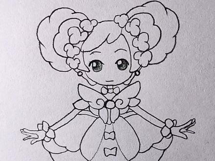 夏 安安的简笔画。#简笔画 #绘画 #画画