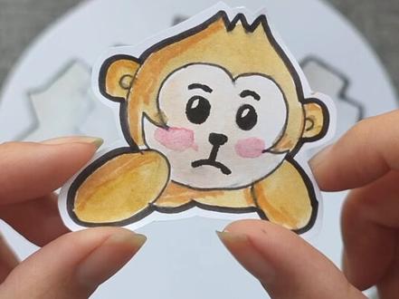 简单易学的读书卡手工教程来啦,四大名著西游记主题,收藏起来留着用#读书卡 #好书推荐卡 #阅读卡 #西游记 #创意手工