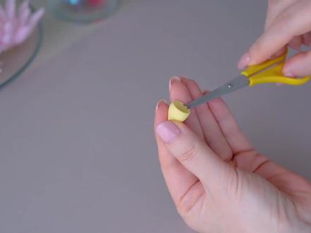 抓住夏天的尾巴,树脂粘土做睡莲花#粘土手工花朵制作 #睡莲 #治愈系 #手工制作