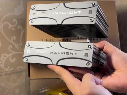 还是那句话 能风冷就别水冷除非为了颜值 顶级风冷利民FC140开箱上手 鳍片的做工是真顶 风扇的品控做工垃圾#diy电脑 #rog