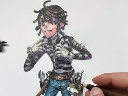 #第五人格 迟来的卢卡#手绘#学画画 囚徒、科学狂人