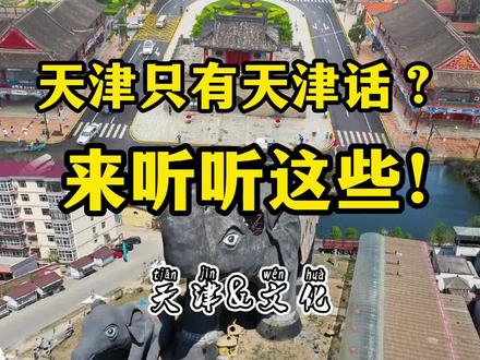 谁说天津只有天津话?#你好天津 #天津话 #方言 @抖音小助手