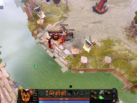 莫言史上最惨影魔! #dota2 #dota