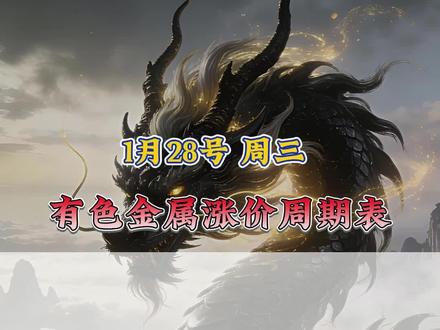 有色金属八大金刚#股票 #财经 #有色金属