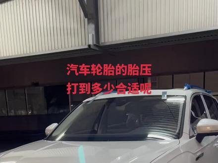 #带你懂车 #汽车轮胎胎压标准 #探岳 #每天一个用车知识 汽车轮胎的胎压打到多少合适呢?