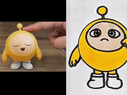 可爱的小蛋仔#简笔画 @抖音小助手 @抖音创作者中心 @抖音青少年