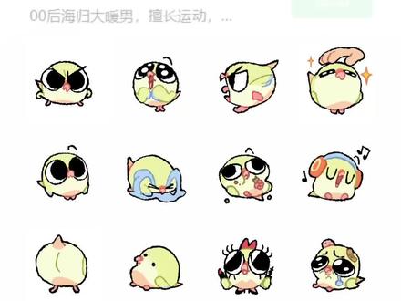 蒜皮宝宝动态版来惹!#蒜皮宝宝 #原创表情包#小太阳鹦鹉