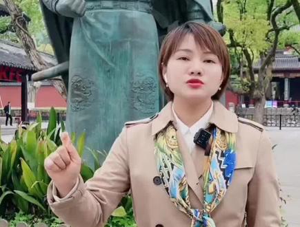 #导游来了 #旅行推荐官 #旅行大玩家 (第二集)青山有幸埋忠骨,白铁无辜铸佞臣!其实是狗皇帝害死岳飞的,可恨!@DOU+小助手 #岳飞