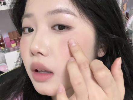 韩女水光肌!#原色波塔双效腮红 #腮红#水光膏#多用膏#水光腮红