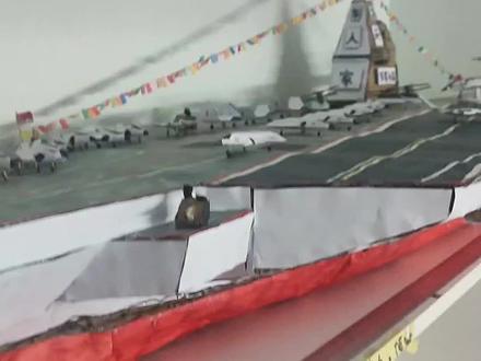 15cm纸壳小航母制作教程#手工 #制作过程 #手工diy