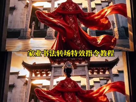 家业书法转场ai指令教程来啦 #家业 #由小云雀seedance2.0制作 #小云雀AI #小云雀爆款马上成片 #小云雀seedance 十里桃花 待嫁的年华