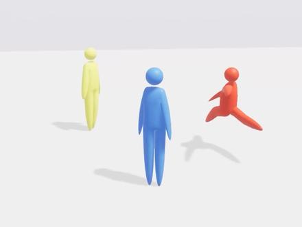 3D火柴人乱斗 战斗机飞到一半被红绿灯超人定在空中 成哔哔解说 #游戏