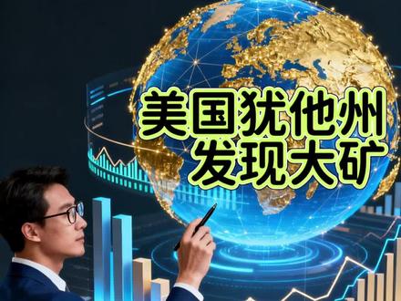 多家媒体转引报道:美国犹他州发现一处大规模关键矿产矿床,一次性覆盖16种战略级矿物,直指新能源、军工和高端制造的命门。
#美国 #犹他州 #矿产 #新能源 #高端制造