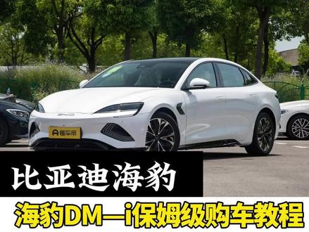 比亚迪海豹DM-i保姆级购车教程#汽车 #汽车人共创计划 #比亚迪 #比亚迪海豹#比亚迪汉