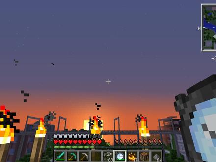 我的世界超星系11:时间洪流怀表真厉害,突然出现苦力怕!